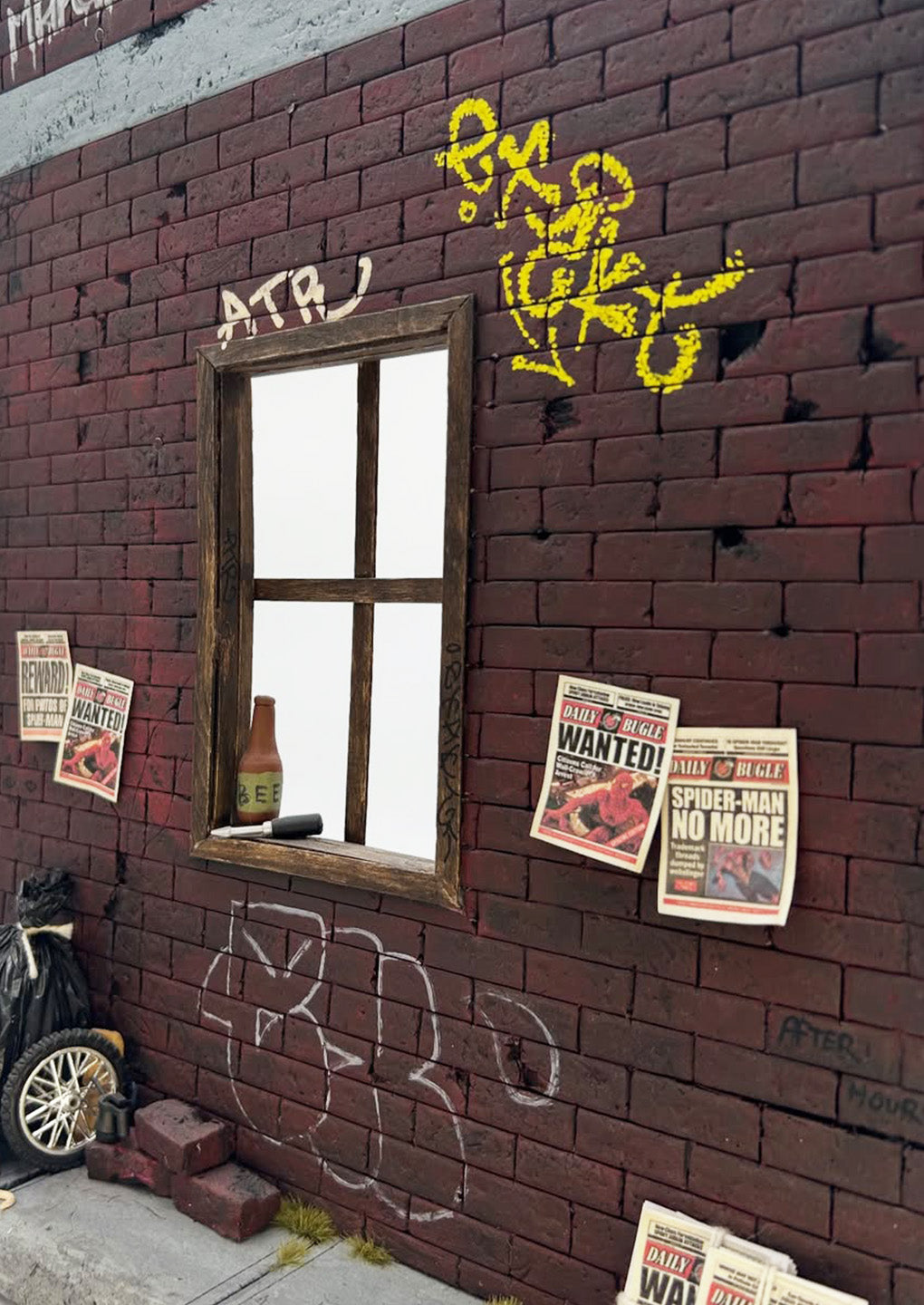 Alley way wall 001