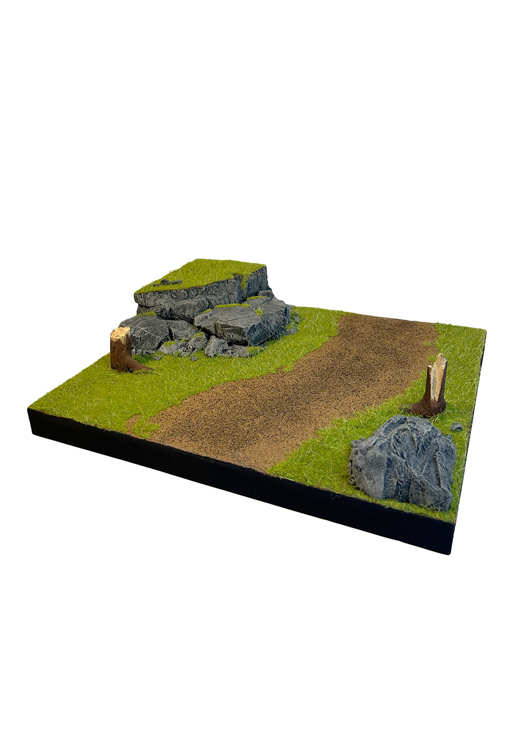 Field and Cliff face