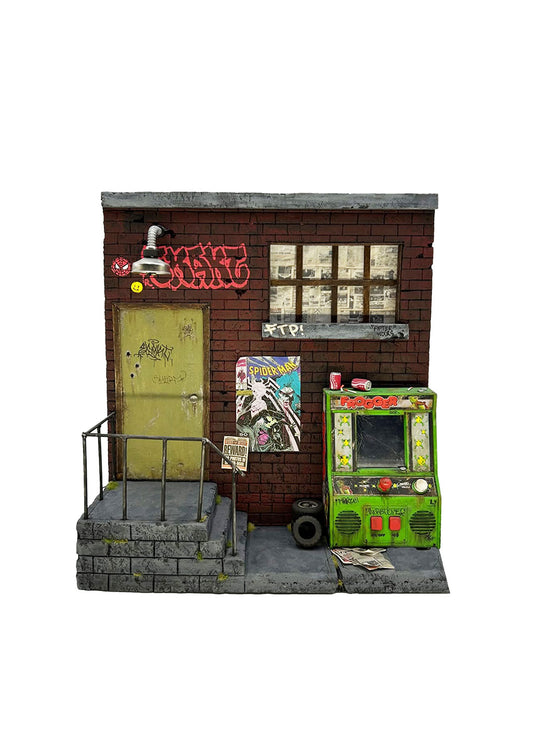 Back alley 002 (with frogger machine)